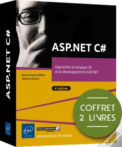 Capa do artigo Asp.Net C# - Coffret De 2 Livres : Apprendre Le Langage C# Et Le Developpement Asp.Net (4e Edition)