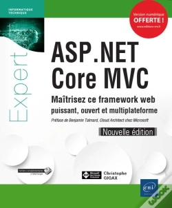 Capa do artigo Asp.Net Core Mvc - Maitrisez Ce Framework Web Puissant, Ouvert Et Multiplateforme (Nouvelle Edition)