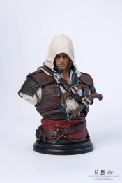 Capa do artigo ASSASSINS CREED BLACK FLAG Edward Scale Bust 1/4 19.7m