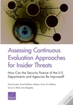 Capa do artigo Assessing Continuous Evaluation Approaches For Insider Threats