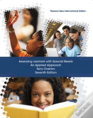 Assessing Learners With Special Needs: An Applied Approach