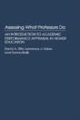 Assessing What Professors Do - Preview