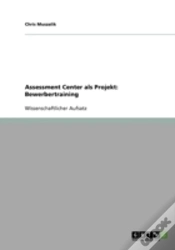 Capa do artigo Assessment Center Als Projekt