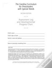 Assessment Log And Developmental Progress Charts Preschoolers With Special Needs (Ccpsn)