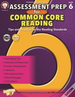 Capa do artigo Assessment Prep For Common Core Reading, Grade 6