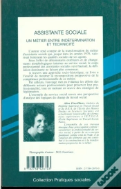 Capa do artigo Assistante Sociale ; Métier Entre Indetermination Et Technicité