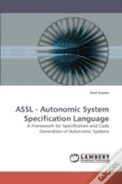 Capa do artigo Assl - Autonomic System Specification Language