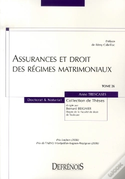 Capa do artigo Assurances Et Droit Des Régimes Matrimoniaux