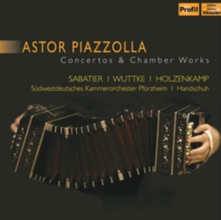 Capa do artigo Astor Piazzolla: Concertos & Chamber Works - CD