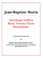 Astrologia Gallica Book 23 - Preview