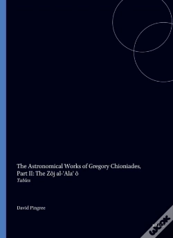 Capa do artigo Astronomical Works Of Gregory Chioniades