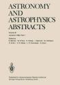 Astronomy And Astrophysics Abstracts - Preview