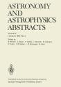 Astronomy And Astrophysics Abstracts - Preview