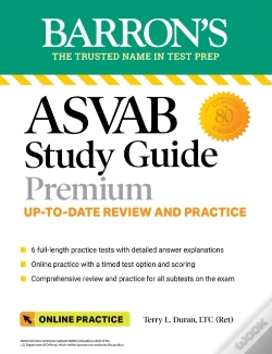Capa do artigo Asvab Study Guide Premium: 6 Practice Tests  + Comprehensive Review + Online Practice