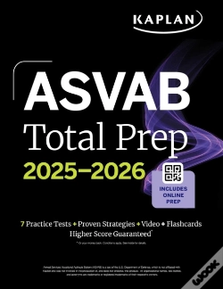 Capa do artigo Asvab Total Prep 2025-2026: Includes 7 Full Length Practice Tests + 2000+ Practice Questions And Flashcards + Online Access To Interactive Video Lesso