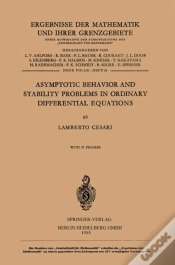 Capa do artigo Asymptotic Behavior And Stability Problems In Ordinary Differential Equations