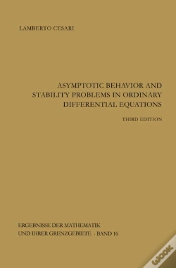 Capa do artigo Asymptotic Behavior And Stability Problems In Ordinary Differential Equations