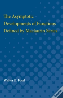 Capa do artigo Asymptotic Developments Of Functions Defined By Maclaurin Series
