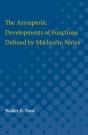 Asymptotic Developments Of Functions Defined By Maclaurin Series - Preview