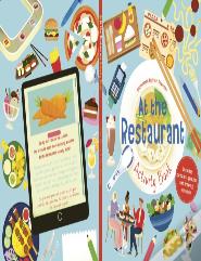 At The Restaurant Activity Book