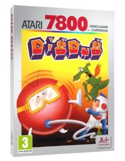 Capa do artigo Atari 7800 Dig-Dug (Compatible with Atari 2600+, 7800+ and 7800)