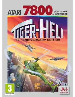 Capa do artigo Atari 7800 Tiger Heli 40th Anniversary Edition (Atari 2600+/7800+/7800)