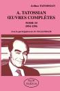 A.Tatossian Oeuvres Complètes Tome 10 : 1994-1996 - Preview