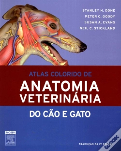 Capa do artigo Atlas Colorido de Anatomia Veterinária do Cão e do Gato
