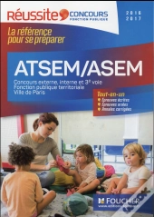 Atsem/Asem Les Concours Externe, Interne Et 3e Voie Concours 2016-2017