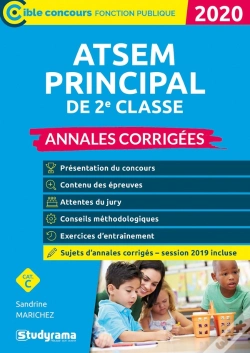 Capa do artigo Atsem Principal De Seconde Classe - Annales Corrigees