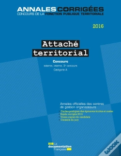 Capa do artigo Attaché Territorial 2016. Concours