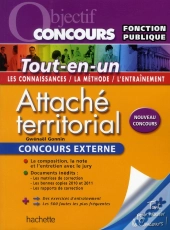 Attaché Territorial ; Concours Externe