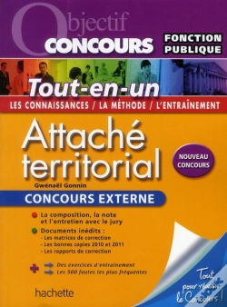 Capa do artigo Attaché Territorial ; Concours Externe