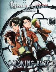 Attack On Titan Coloring Book