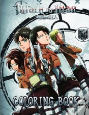 Capa do artigo Attack On Titan Coloring Book