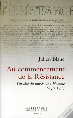 Capa do artigo Au Commencement De La Résistance ; Du Côté Du Musée De L'Homme 1940-1941