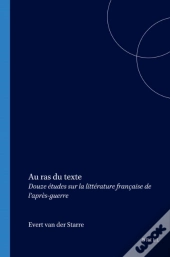 Au Ras Du Texte