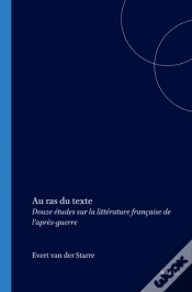 Capa do artigo Au Ras Du Texte