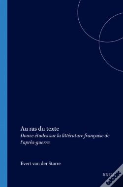 Capa do artigo Au Ras Du Texte