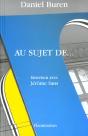 Au Sujet De ; Entretiens Avec Jerome Sans - Preview
