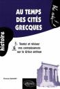 Au Temps Des Cités Grecques. Testez Et Révisez Vos Connaissances Sur La Grèce Antique - Preview