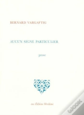 Capa do artigo Aucun Signe Particulier