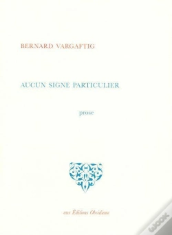 Capa do artigo Aucun Signe Particulier