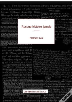 Capa do artigo Aucune Histoire Jamais
