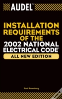 Capa do artigo Audel Installation Requirements Of The 2002 National Electrical Code