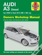 Capa do artigo Audi A3 Diesel (Apr 08 - Sept 12) Haynes Repair Manual