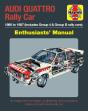 Audi Quattro Rally Car Manual - Preview