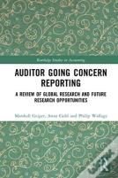 Auditor Going Concern Reporting