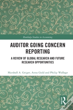Capa do artigo Auditor Going Concern Reporting