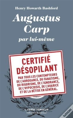 Capa do artigo Augustus Carp Par Lui-Meme